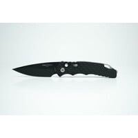 Pro-Tech TR-5 Black Feather Texture, CPM S35VN
