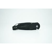 Pro-Tech TR-5 Black Feather Texture, CPM S35VN