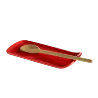 Emile Henry Spoon Rest, Burgundy