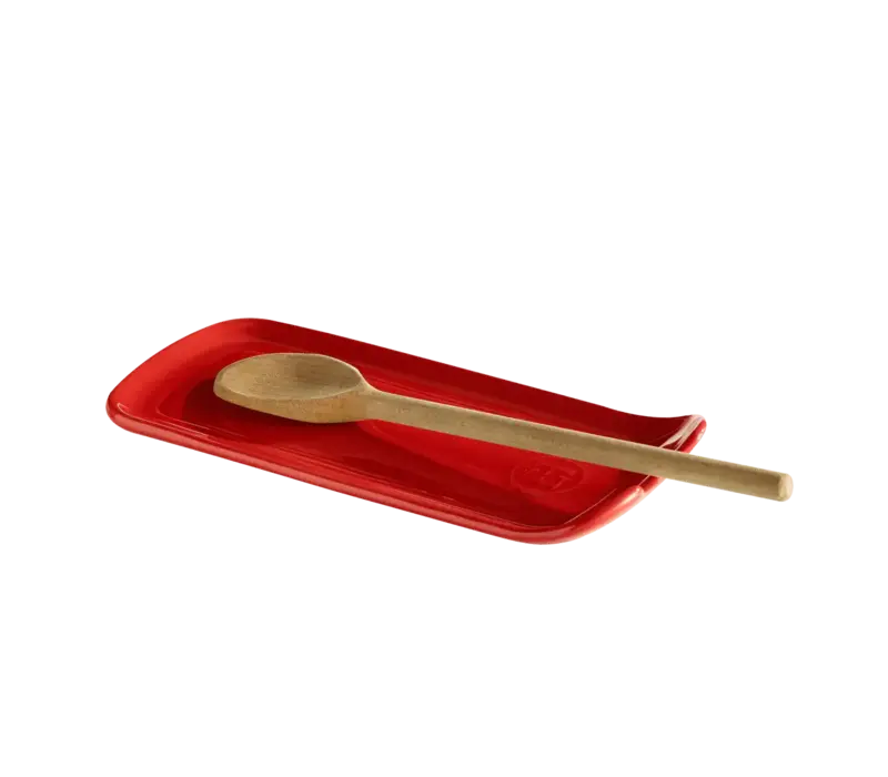 Emile Henry Spoon Rest, Burgundy