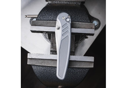 Pro-Tech Knives, LLC Pro-Tech, 2026 Avalon Custom, Grey Aluminum, 154CM