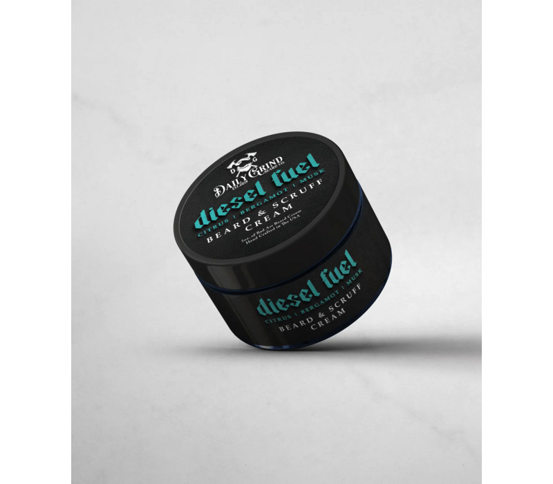 Daily Grind Beard & Scruff Cream Diesel Fuel Citrus, Florals, Woody Spice and Musk