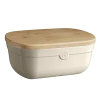 Emile Henry Bread Box, Clay