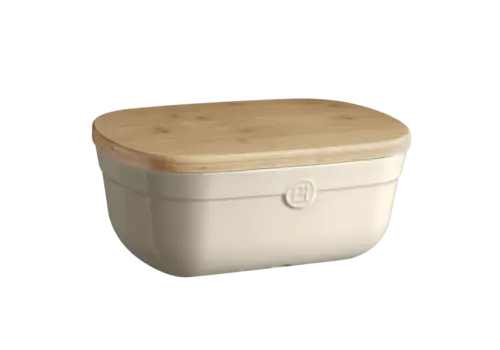 Emile Henry Emile Henry Bread Box, Clay