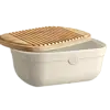 Emile Henry Emile Henry Bread Box, Clay