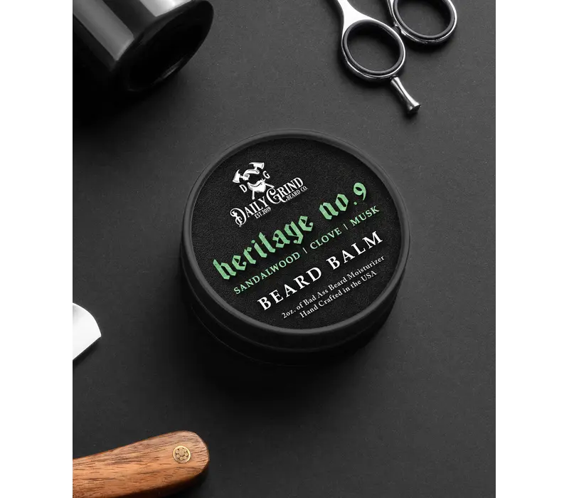 Daily Grind Beard Balm Heritage no. 9 Sandalwood, Clove, Musk