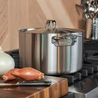Viking, Professional Stock Pot 5ply, 8qt with satin finish