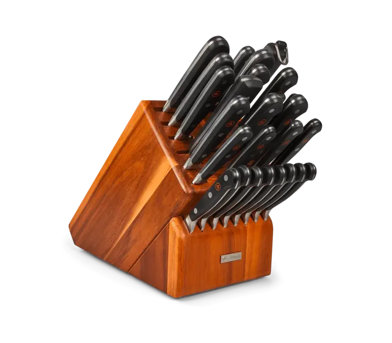 Wusthof Classic 26 Piece Block Set, Acacia Block