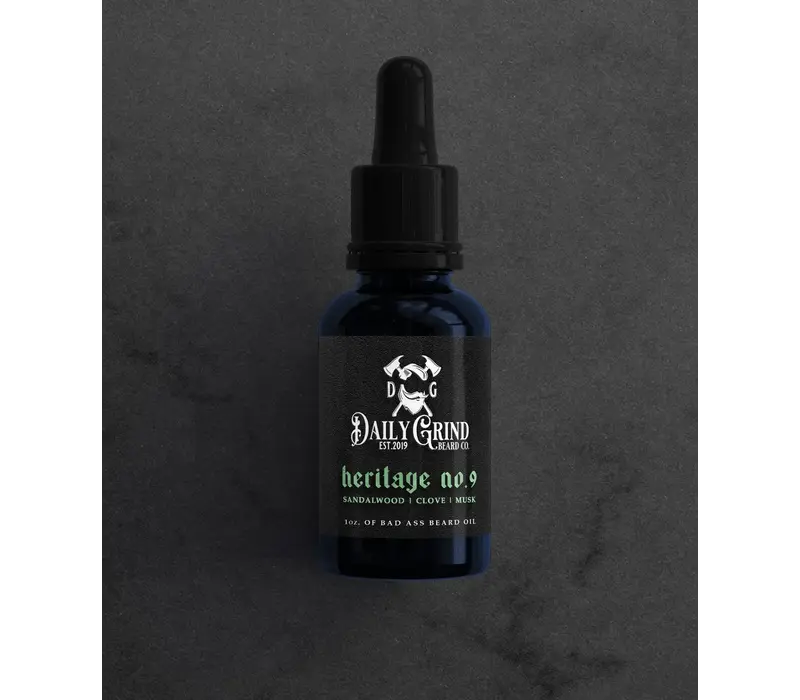 Daily Grind Beard Oil Heritage no. 9