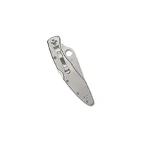 Spyderco Police Model, Stainless Handle, Plain Edge VG10