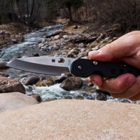 Spyderco Smock Carbon Fiber G10 Laminate, CPM S30V