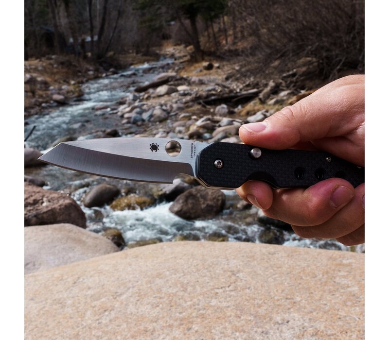 Spyderco Smock Carbon Fiber G10 Laminate, CPM S30V