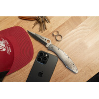 Spyderco, Police Model, Stainless Handle, VG-10 ComboEdge