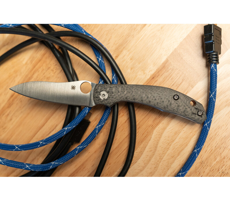 Spyderco Kapara-  Carbon Fiber Handle, CPM-S30V  Blade