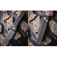 Pro-Tech, Ramon Chavez Scapegoat Compact Auto, Black Aluminum, DLC MagnaMax
