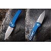 Pro-Tech Knives, LLC Pro-Tech, Ramon Chavez Scapegoat, Blue Aluminum Handle, MagnaMax Steel