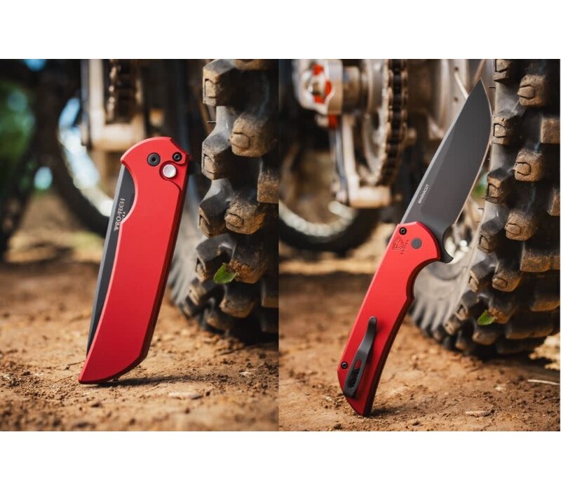 Pro-Tech, Mordax, Red Aluminum, DLC Magnacut