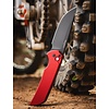 Pro-Tech Knives, LLC Pro-Tech, Mordax, Red Aluminum, DLC Magnacut