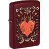 Zippo Zippo, Tattoo Heart Design Lighter