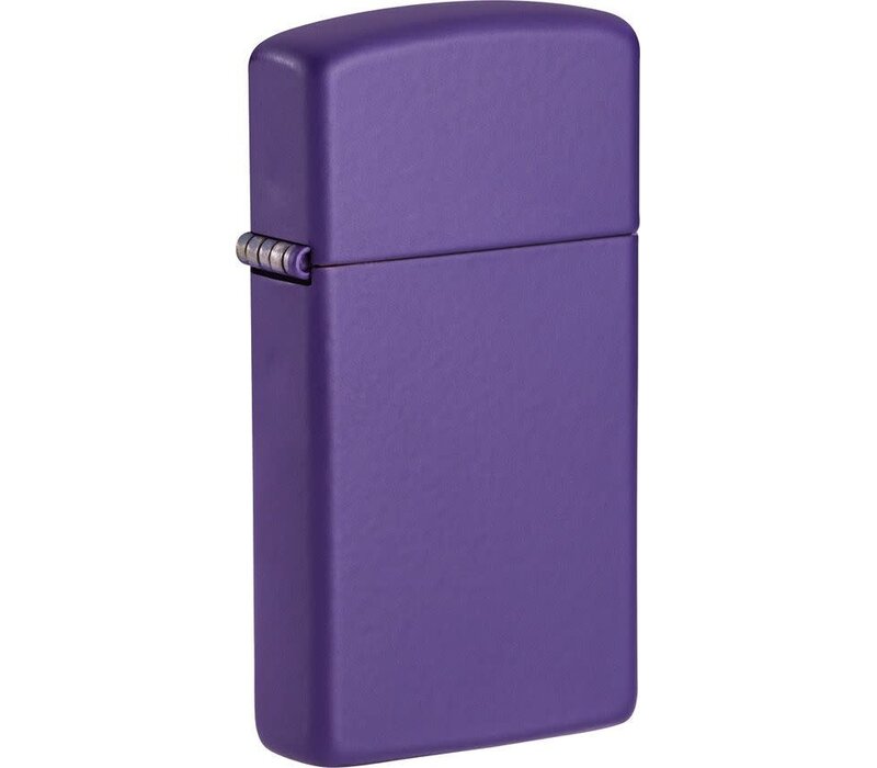 Zippo Slim Purple Matte Lighter