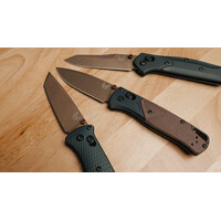 Benchmade Osborne, Taiga Green Aluminum, S90V Steel