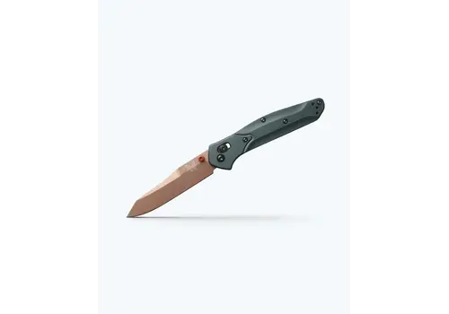Benchmade Benchmade Osborne, Taiga Green Aluminum, S90V Steel