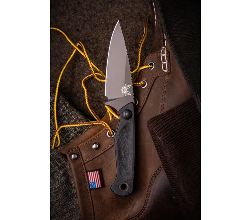 Benchmade Dacian, Black Magnacut, Black Micarta Handle