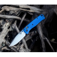 Benchmade Bugout, Blue Grivory, Axis Lock , Drop Point CPM S30V