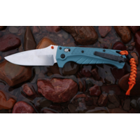 Benchmade Mini Adira, Magnacut, Depth Blue Grivory Handle