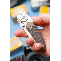 CRKT, Walker Blade Lock 14C28N, Stainless with G-10 Overlay