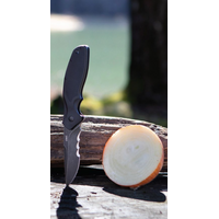 CRKT Shenanigan Assisted Black, Veff Serrations
