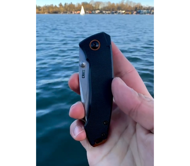CRKT Tuna Compact Black G10, Stainless