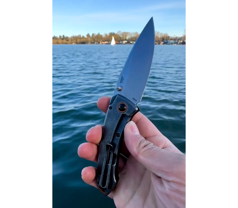 CRKT Tuna Compact Black G10, Stainless