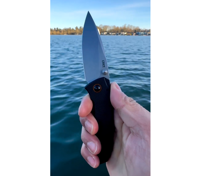 CRKT Tuna Compact Black G10, Stainless