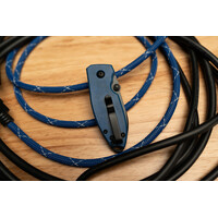 CRKT, Squid Button Lock Blue D2 Steel