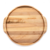 JK. Adams JK Adams Maple Round Wooden Serving Tray