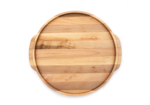 JK. Adams JK Adams Maple Round Wooden Serving Tray