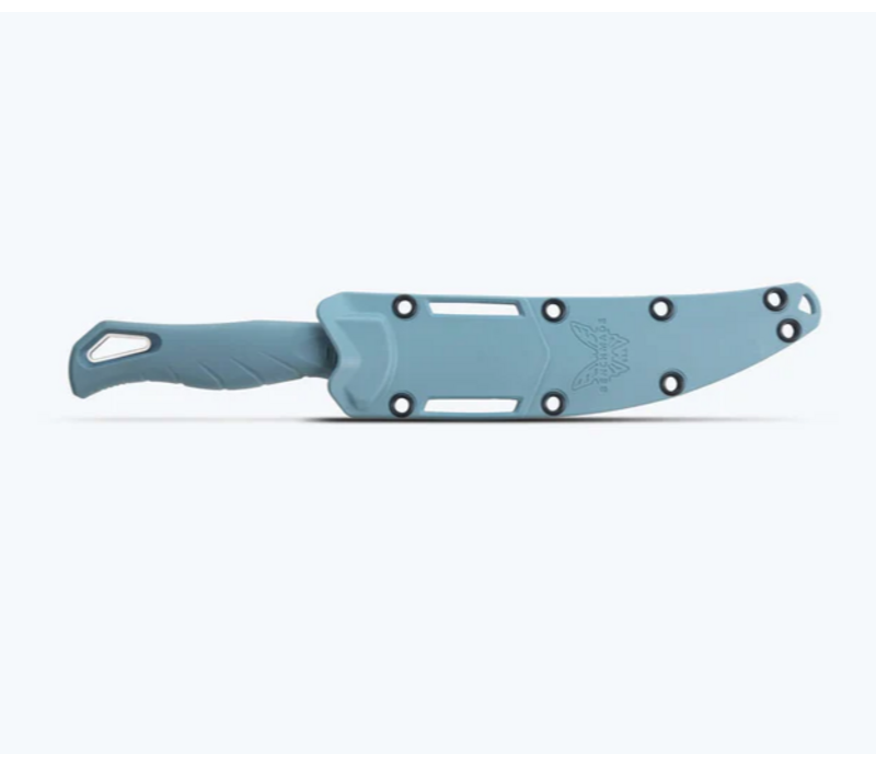 Benchmade Fishcrafter 5", Magnacut, Blue Santoprene Handle
