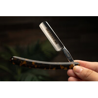 Giesen & Forsthoff Timor Straight Razor- 5/8" Carbon Steel Blade, Celluloid Handle
