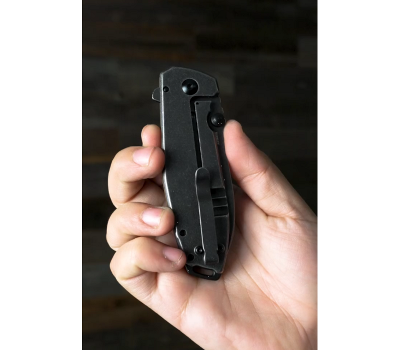CRKT, Squid XM assisted opening with brown G10 handle