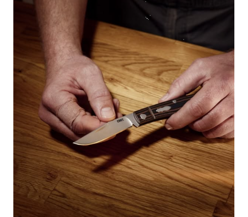 CRKT Venandi Slip Joint, Brown G10 Handle