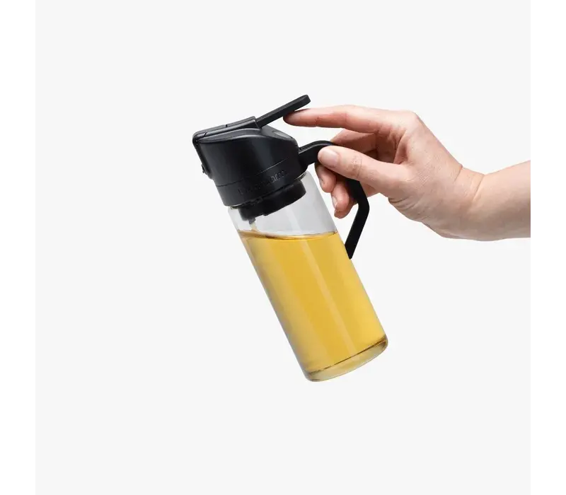 Dreamfarm, Oileroo, Glass Bottle, Black