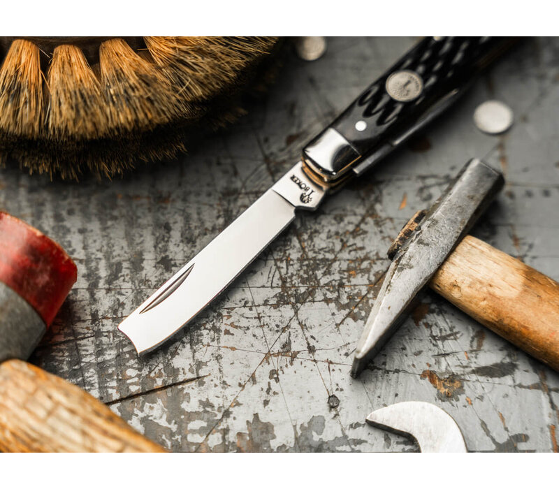 Boker, Razor Jack Black Jigged Bone, D2 Steel