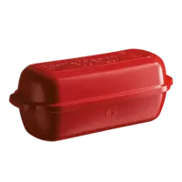 Emile Henry, Large Loaf Bread Baker, Pullman Burgandy