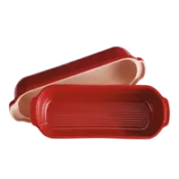 Emile Henry, Large Loaf Bread Baker, Pullman Burgandy