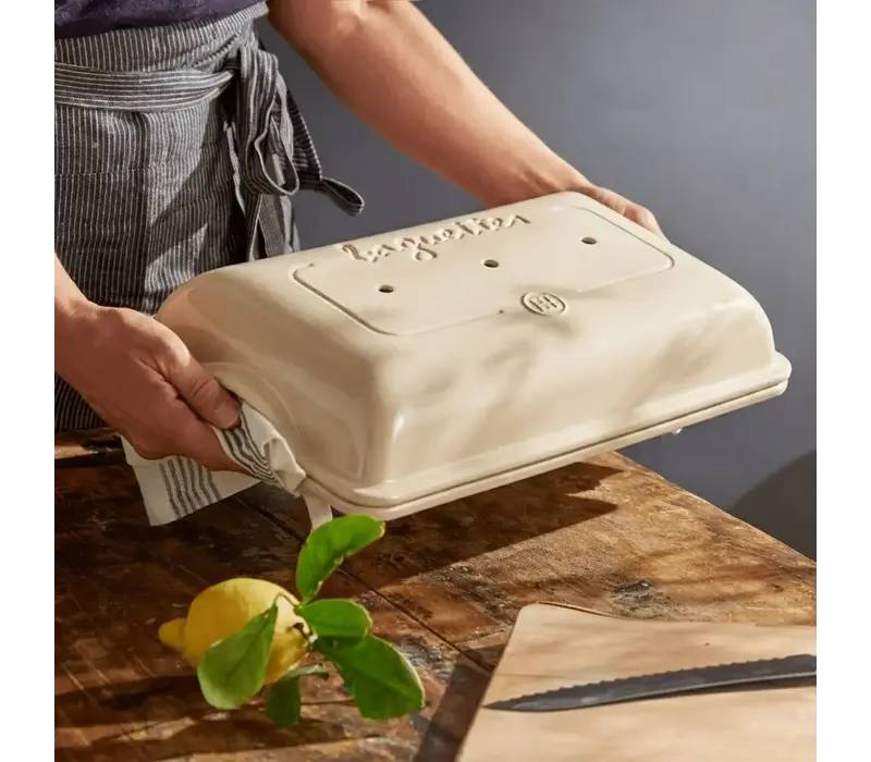 Emile Henry, Baguette Baker, Linen