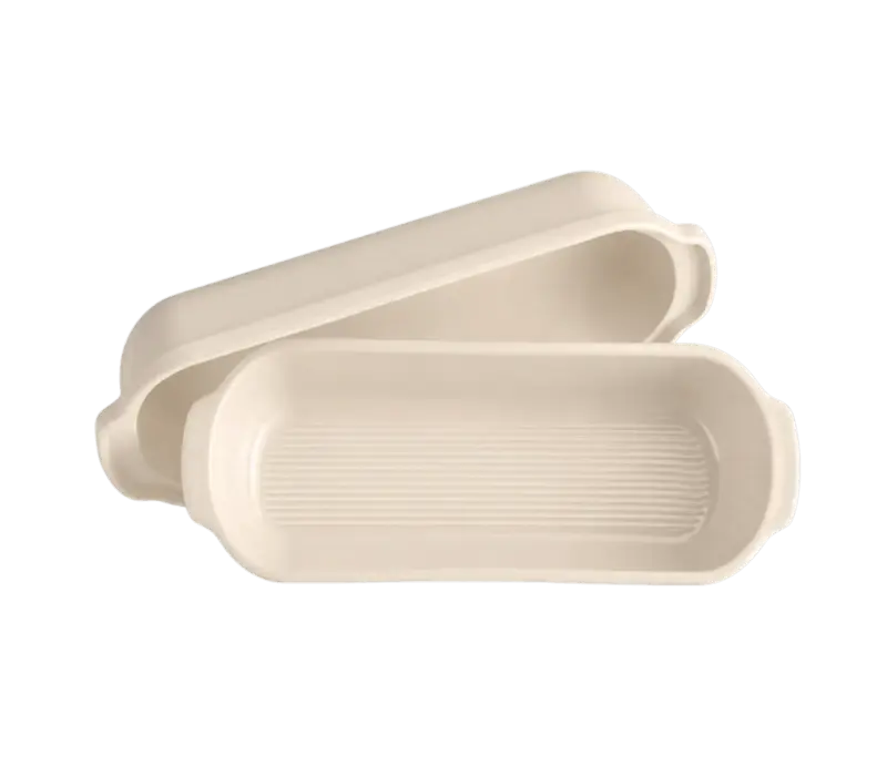 Emile Henry, Large Loaf Bread Baker/ Pullman Linen