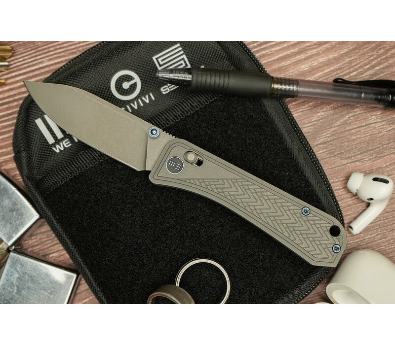 WE Knives Bougie Banter, Crossbar Lock, Titanium, CPM S45VN