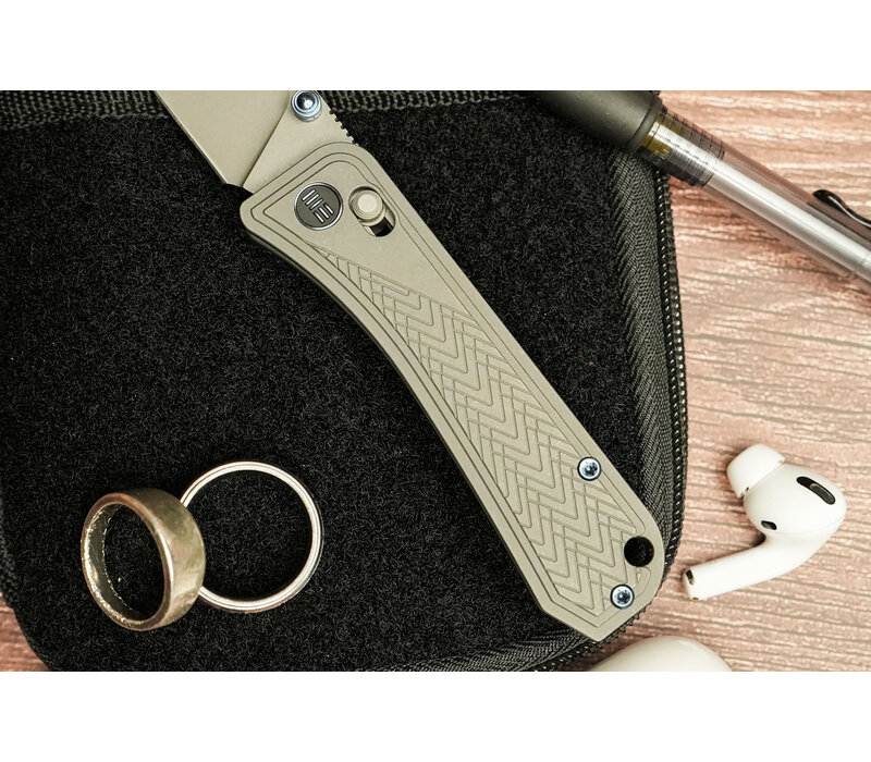 WE Knives Bougie Banter, Crossbar Lock, Titanium, CPM S45VN