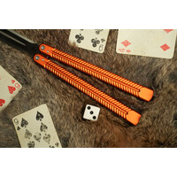 CIVIVI Dracolisk Butterfly Trainer Orange Aluminum Handle